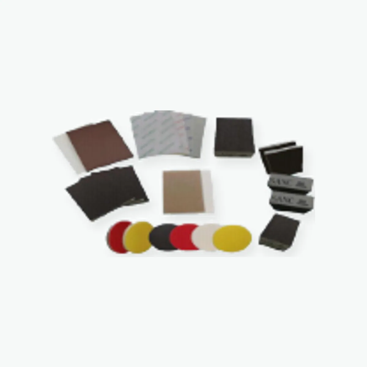 Precision lapping contact-material range
